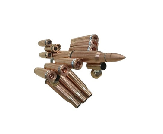 Jet Bullet Shell Bullet Shell Casings Shaped Rare Model Air Force Jet Airplane With Sta ...