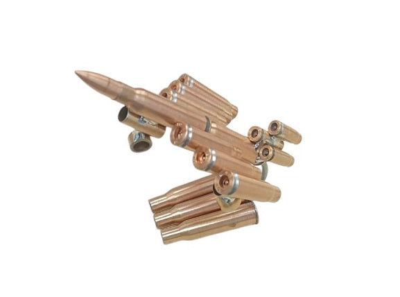 Jet Bullet Shell Bullet Shell Casings Shaped Rare Model Air Force Jet Airplane With Sta ...