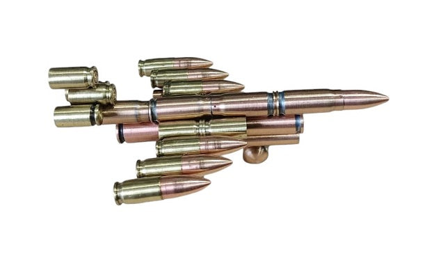 Jet Bullet Shell Bullet Shell Casings Shaped Rare Model Air Force Jet Airplane (SMALL ...