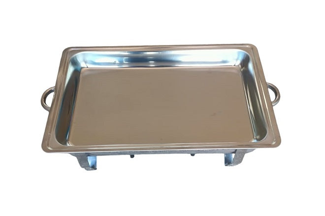 CHAFING DISH FOOD WARMER STAINLESS STEEL HEAVY GUAGE 9.5L SINGLE OR DOUBLE