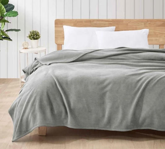 Cuddledown Polar Fleece Blanket 182x230cm