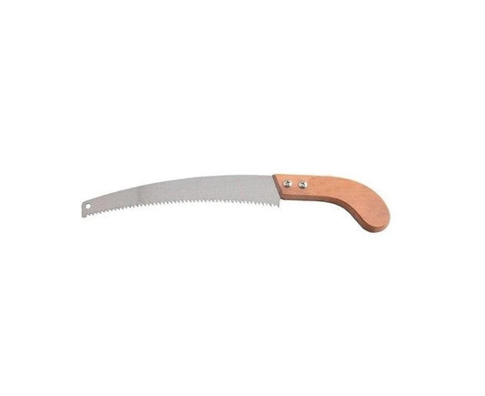 Curved Blade Wood Handle Tree Branch Pruning Cutting Saw - 14INCH