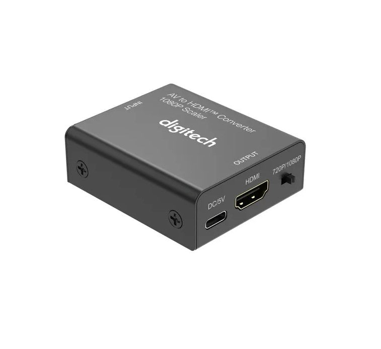 Digitech Composite AV to HDMI Mini Converter 1080P Scaler AC1820