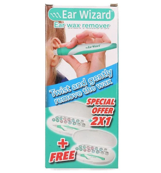 Ear Wizard Ear Wax Remover Kit (2 Pack)