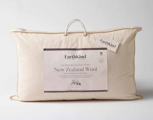 Earthkind 50/50 Wool Blend Pillow Medium