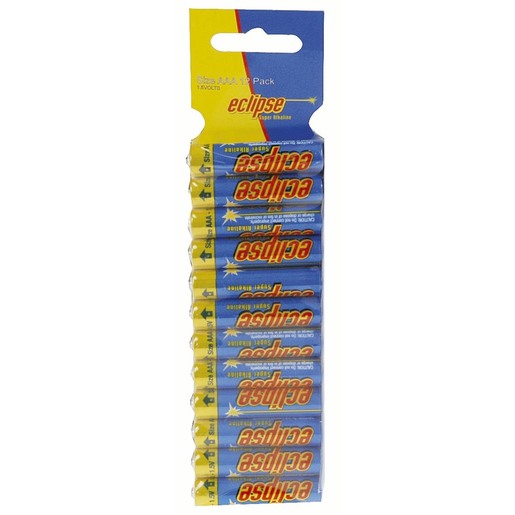 Eclipse Alkaline Batteries AAA Pk 12 SB2334