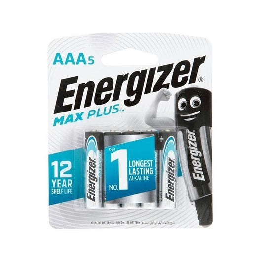Energizer Max Plus AAA Batteries 1.5V 5pk SB2384