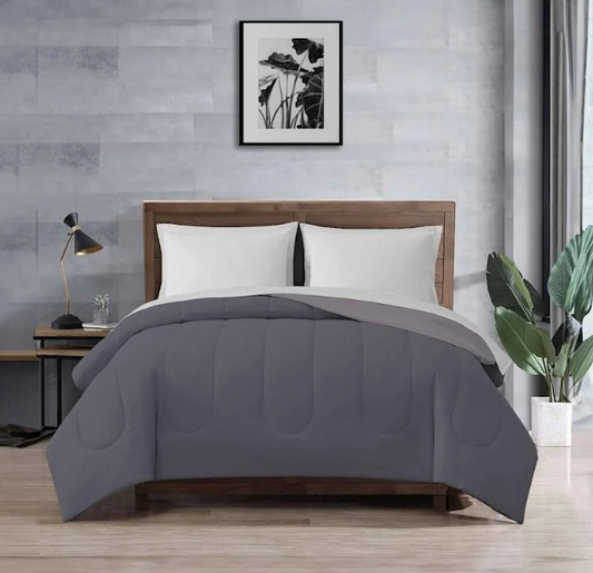 Galaxy Plain Dyed Reversible Comforter