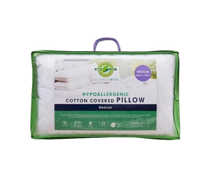 Greenfirst Allergy Wise Medium Pillow