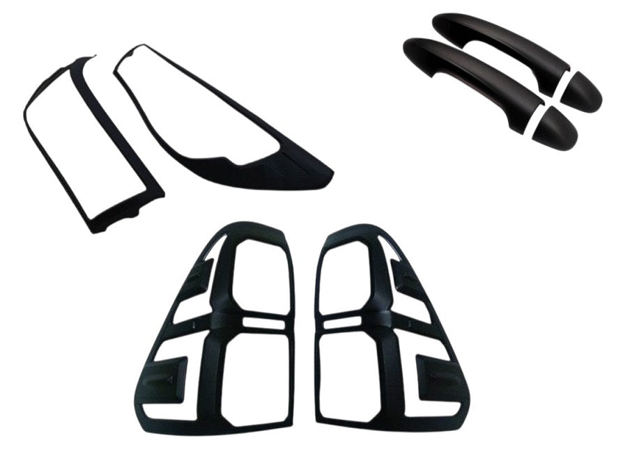 Headlight & Tail Light Cover + Free Handle Cover FOR TOYOTA HILUX 2015+ SR5