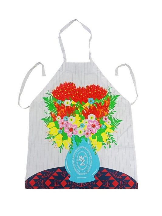 Hensen & Berry New Zealand Native Flowers Apron