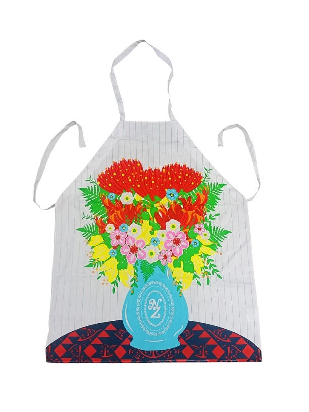 Hensen & Berry New Zealand Native Flowers Apron