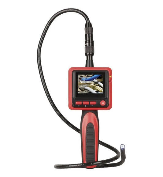 Inspection Camera with 9mm Camera Head and 2.4 Inch LCD QC8710
