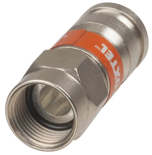 F6 Plug Kingray PCTTRSF6L Foxtel Approved F-59 Compression Plug for RG6 Cable ...