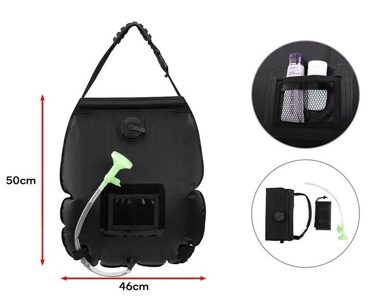 Komodo 5 Gallon (19L) Solar Camping Shower