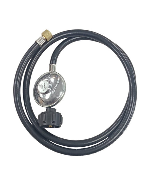 LPG QCC Gas Regulator PVC Hose 1/4" Swivel Nut