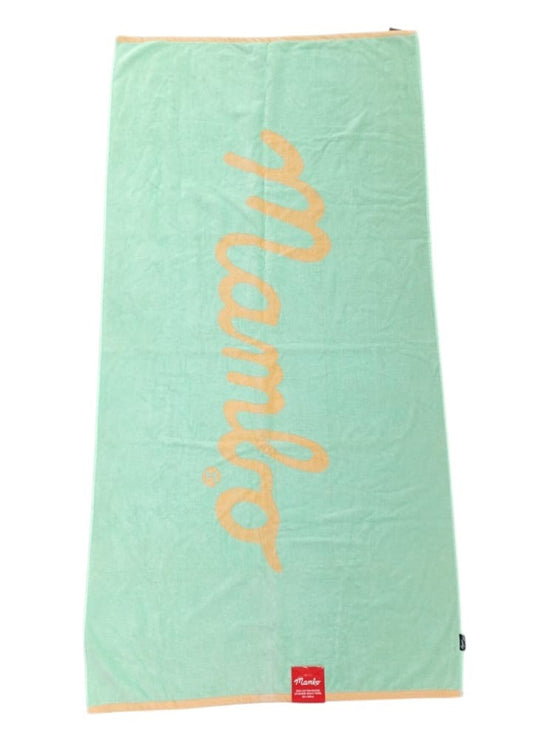 Mambo Aqua Beach Towel Large 80x160cm