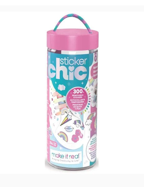 Make It Real: Sticker Chic - Rainbow Chic – The Budget Warehouse
