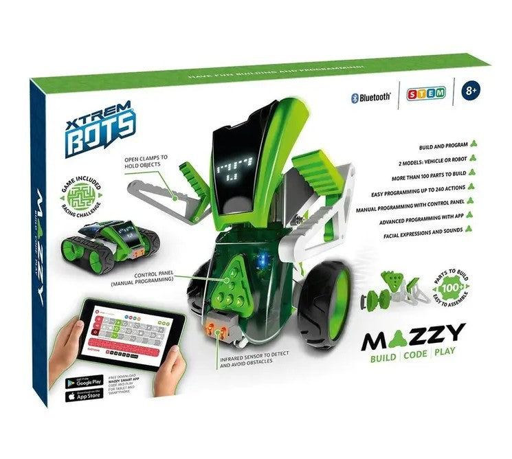 Mazzy Xtreme Bots Kit with Bluetooth Technology KR9240