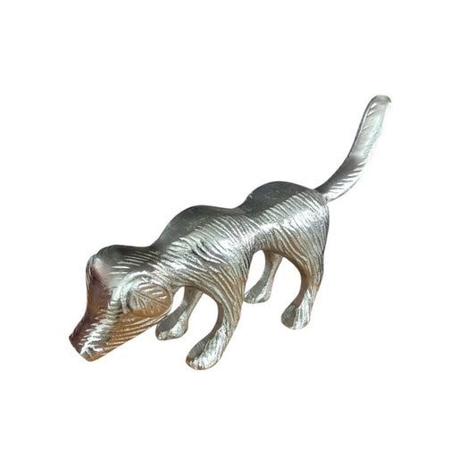 Metal Cast Aluminium Decorative Dog Figurine - MADE IN INDIA