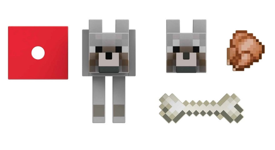 Minecraft Wolf (Diamond Level) - Action Figure