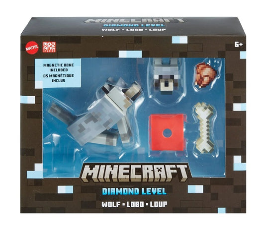 Minecraft Wolf (Diamond Level) - Action Figure