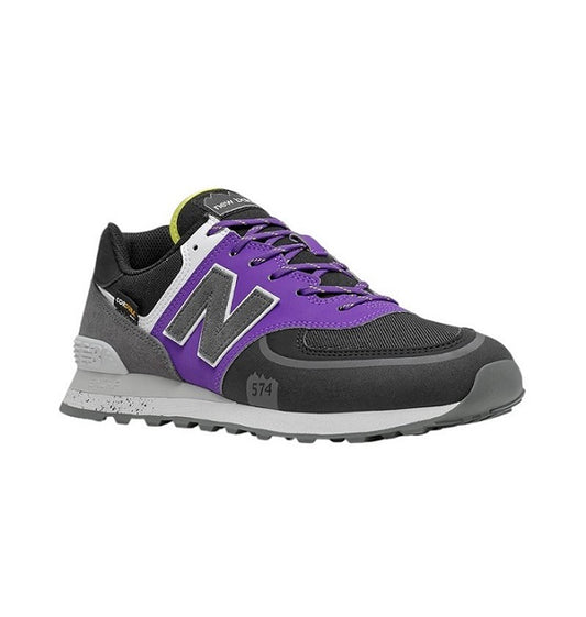 New Balance Running Shoes U574TY2 Mens Black/Purple US13 - UK12.5