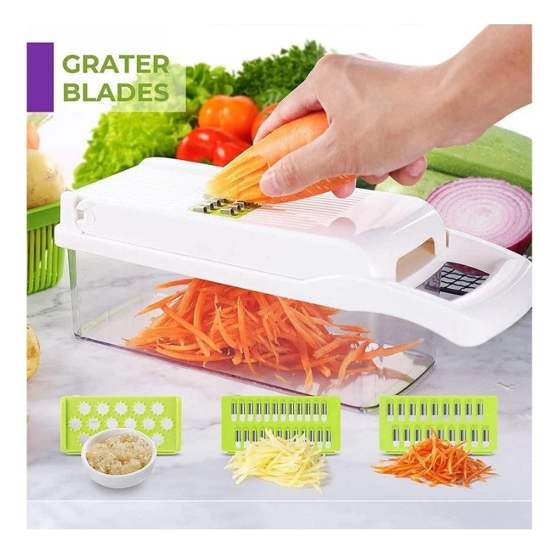 OZZYCOOK Multifunctional Food Chopper - White