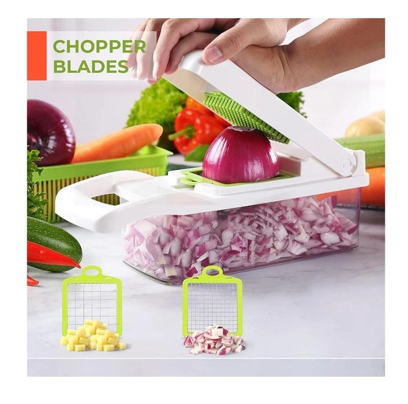OZZYCOOK Multifunctional Food Chopper - White