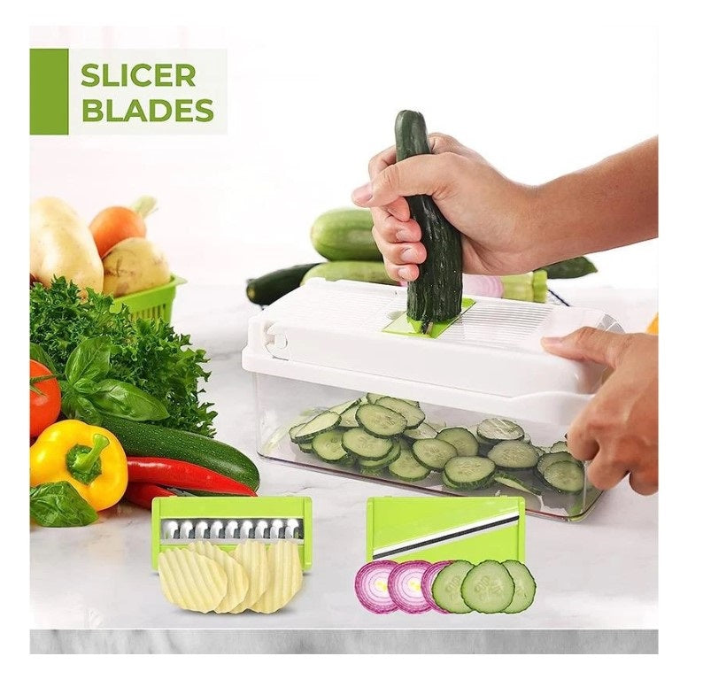 OZZYCOOK Multifunctional Food Chopper - White