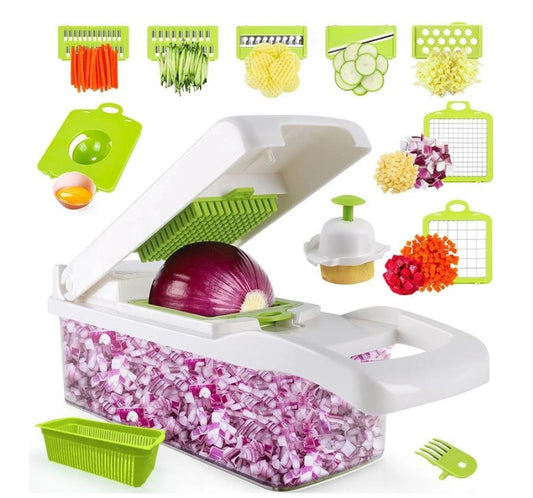 OZZYCOOK Multifunctional Food Chopper - White