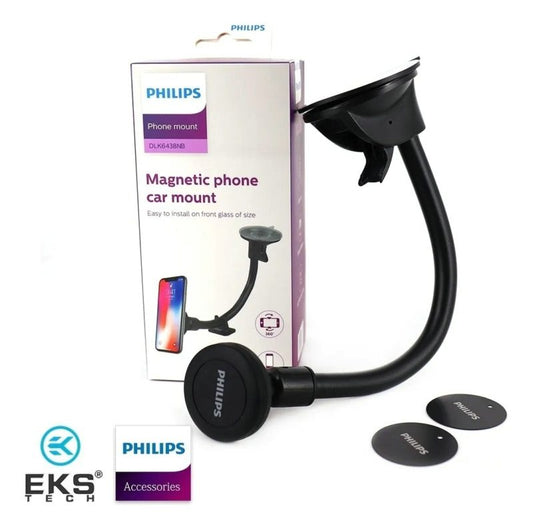 PHILIPS Magnetic Mobile Car Holder Mount Kit - DLK6438NB