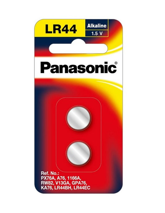 Panasonic LR44 Alkaline Button Cell 2 Pack SB2956