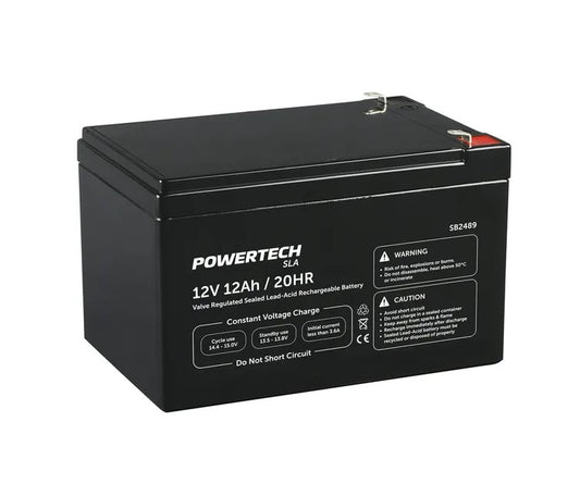 Powertech 12V 12Ah SLA Battery SB2489