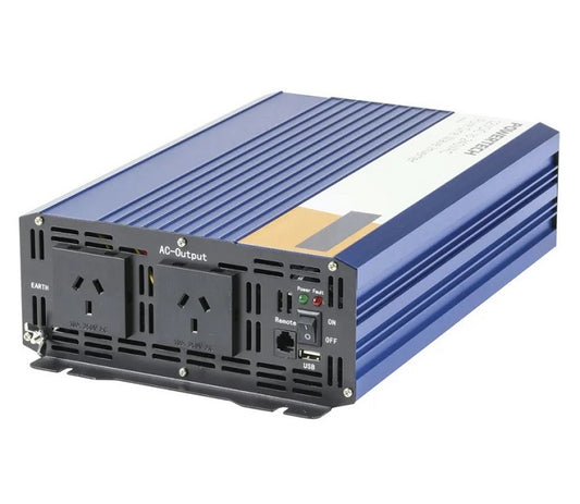 Powertech 3000W 12VDC to 230VAC Pure Sine Wave Inverter MI5744
