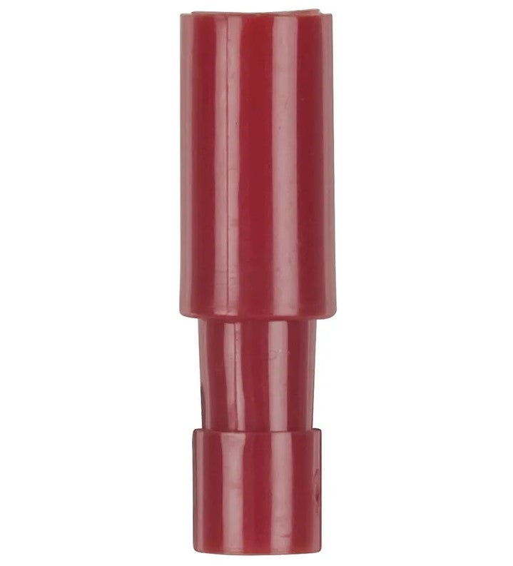 Powertech 4mm Bullet Female - Red - Pack of 8 PT4502