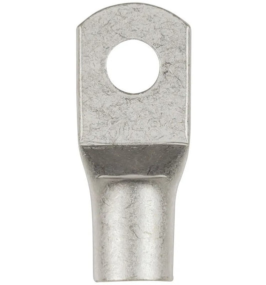 Powertech 8mm Non-Insulated Eye Terminal 50mm2 1/0AWG Pack of 2 PT4939