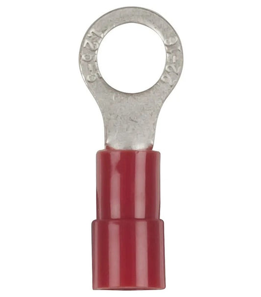 Powertech Eye Terminal - Red - Pack of 8 PT4514