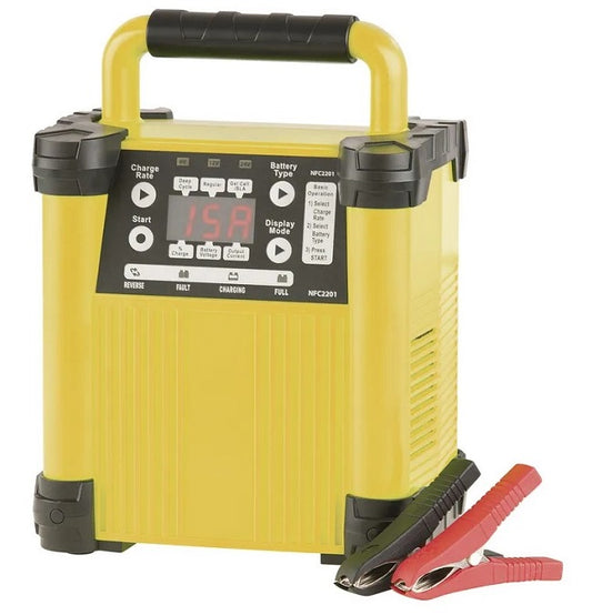 Powertech Intelligent 6V/12V/24V 15A Battery Charger MB3623
