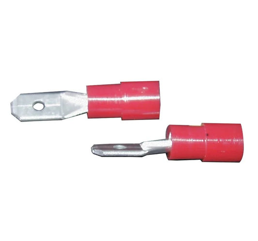 Powertech Mini Male Spade- Red - Pack of 8 PT4518