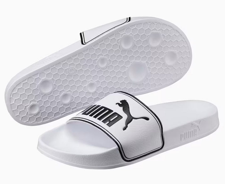 Puma Leadcat Unisex Slides Puma White-Puma Black