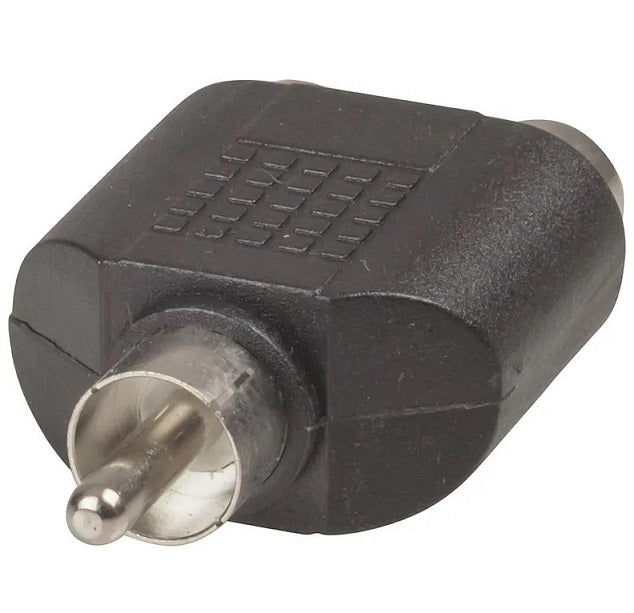 RCA Plug to 2 RCA Socket Adaptor PA3560