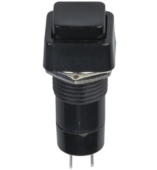 SPST Pushbutton - Black Actuator - Latching SP0718
