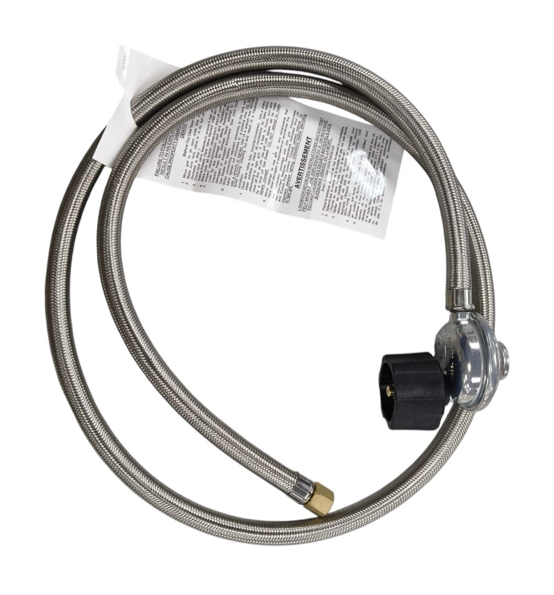 Double Burner Auto Ignition Stainless Steel Panel Gas Stove - 2-01SRBP-1