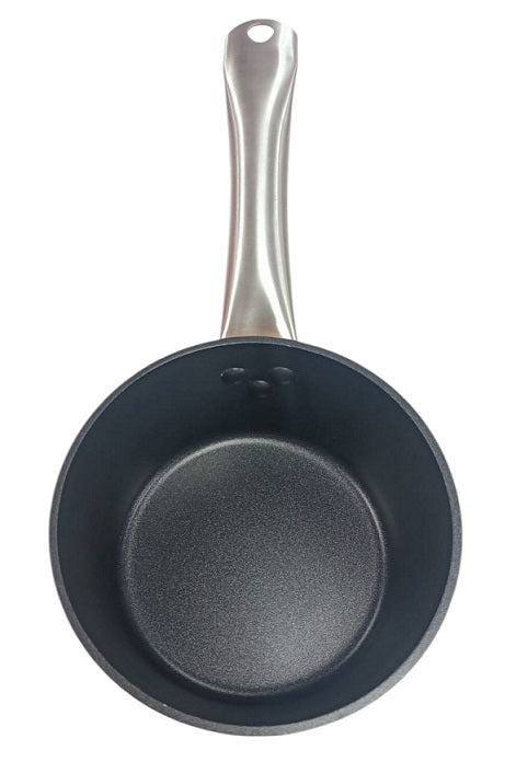 Saucepan With Glass Lid Non-stick Forged Aluminium