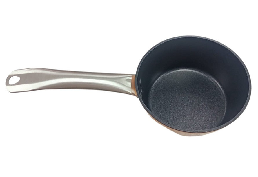 Saucepan With Glass Lid Non-stick Forged Aluminium