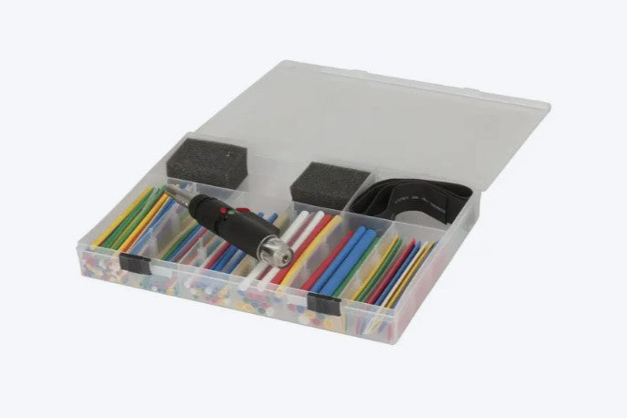 161 Piece Heatshrink Pack with Gas Powered Heat Blower TH1620