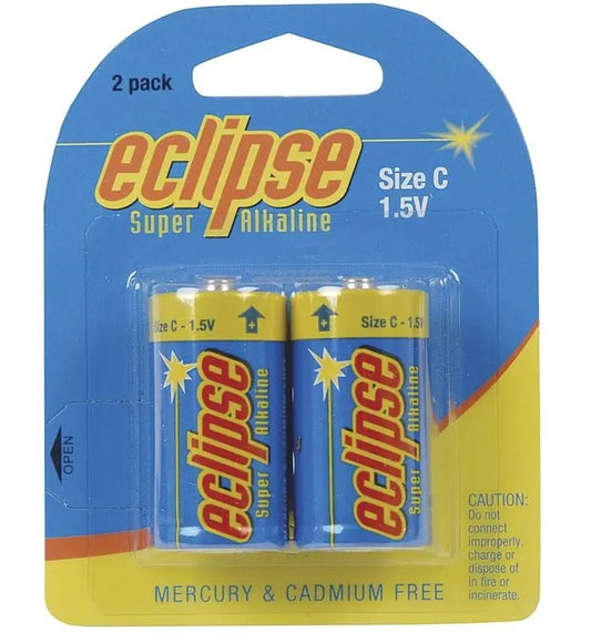 Eclipse Alkaline Size C Batteries