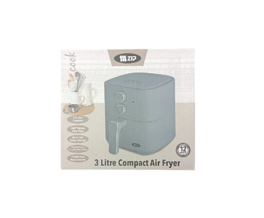 ZIP Compact Air Fryer Grey 3 Litre 1022