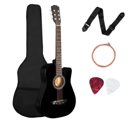 Royale 38" Acoustic Guitar (Black)